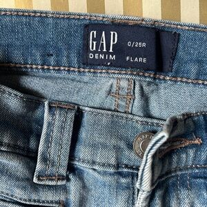 GAP Light Blue Denim Flare Jeans